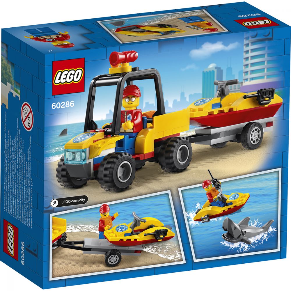 LEGO® City - ATV de salvare pe apa (60286)