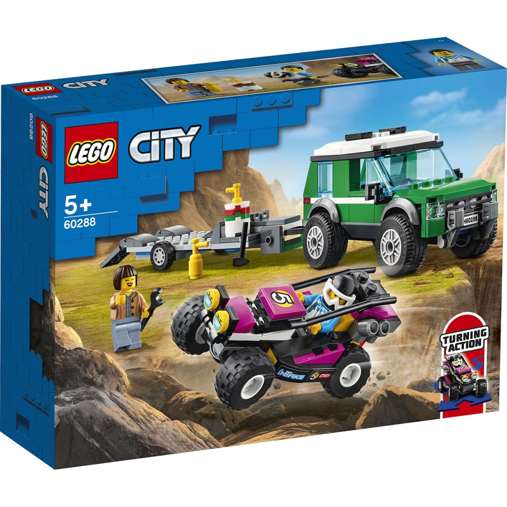LEGO® City - Transportor automobile de curse (60288)