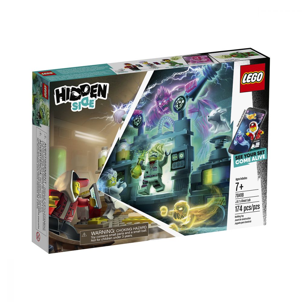 LEGO® Hidden Side™ - Laboratulul cu fantome al lui J. B. (70418)
