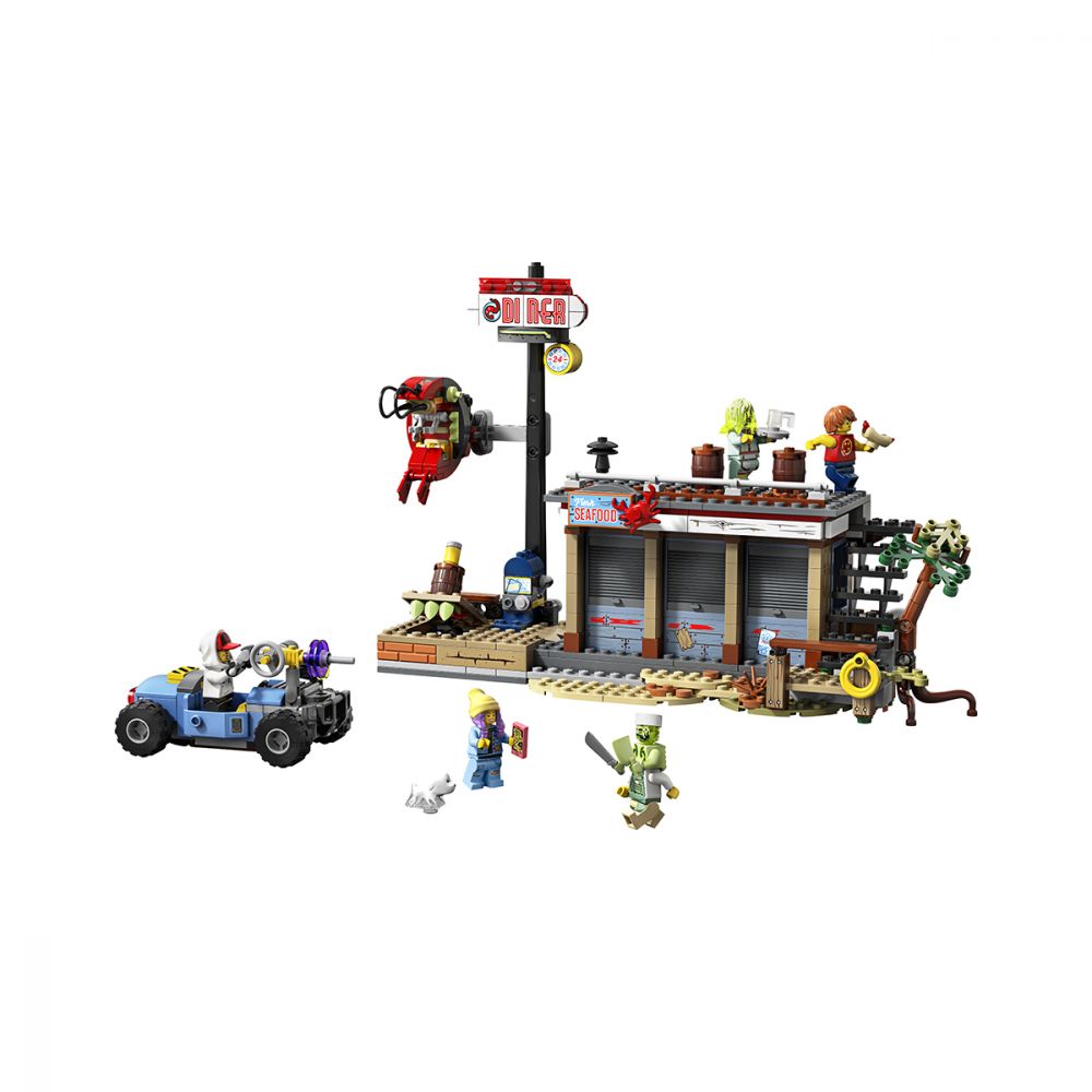 LEGO® Hidden Side™ - Atacul de la baraca cu creveti (70422)