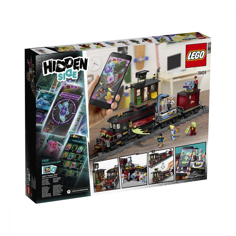 LEGO® Hidden Side™ - Trenul expres al fantomelor (70424)
