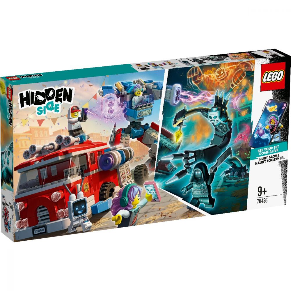 LEGO® Hidden Side™ - Camionul de pompieri Phantom 3000 (70436)