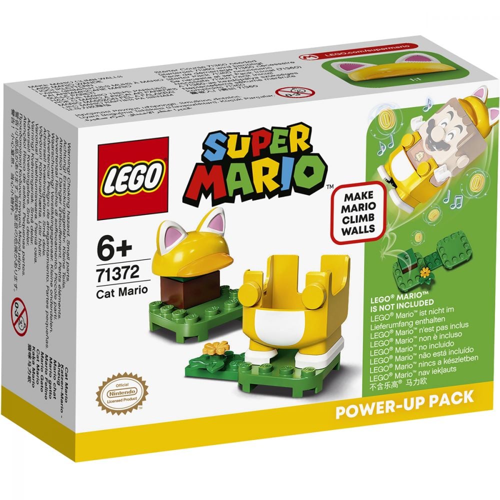 LEGO® Super Mario - Costum de puteri: Mario Pisica (71372)