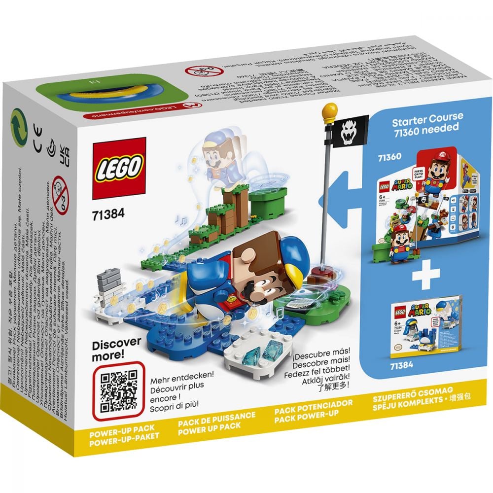 LEGO® Super Mario - Costum de puteri: Mario Pinguin (71384)