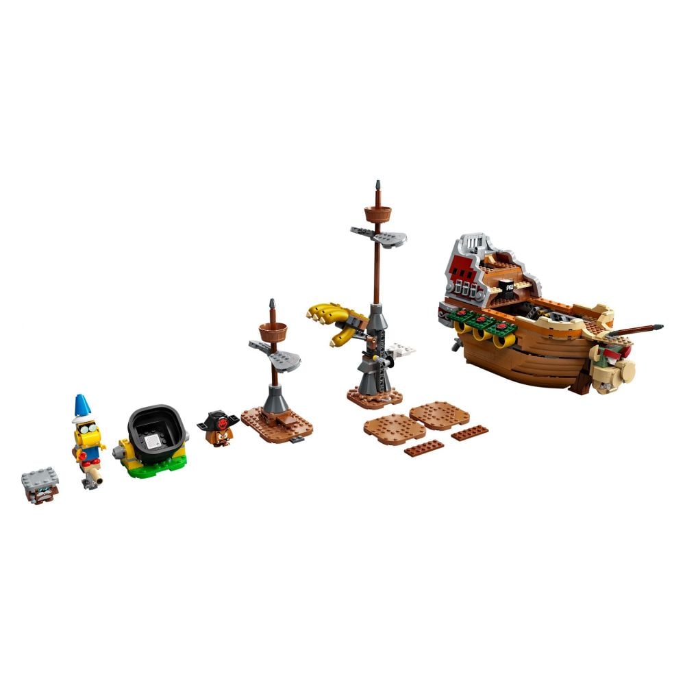 LEGO® Super Mario - Set De Extindere Nava Zburatoare A Lui Bowser (71391)