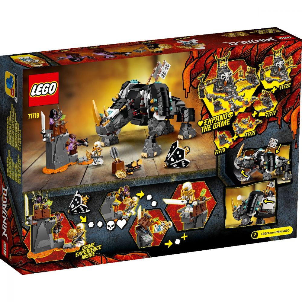 LEGO® Ninjago® - Creatura Minotaur a lui Zane (71719)