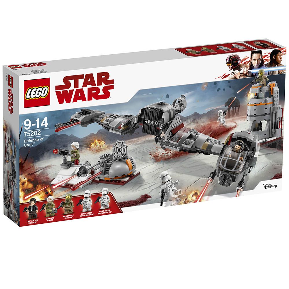 LEGO® Star Wars™ - Apararea planetei Crait (75202)