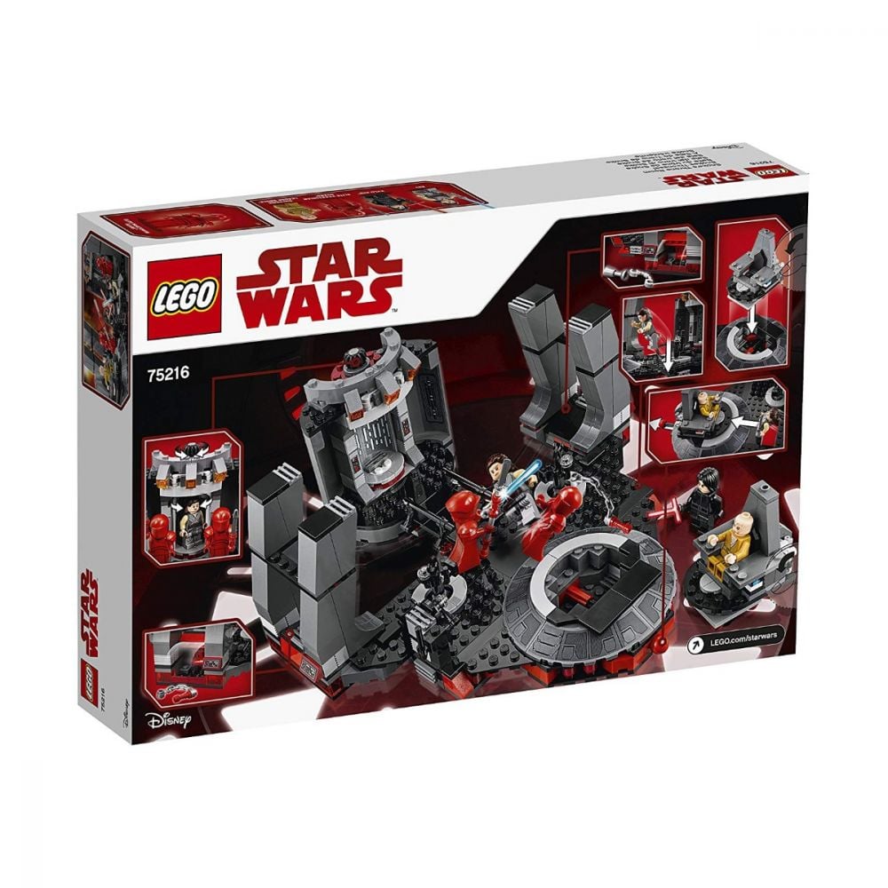 LEGO® Star Wars - Sala tronului lui Snoke (75216)