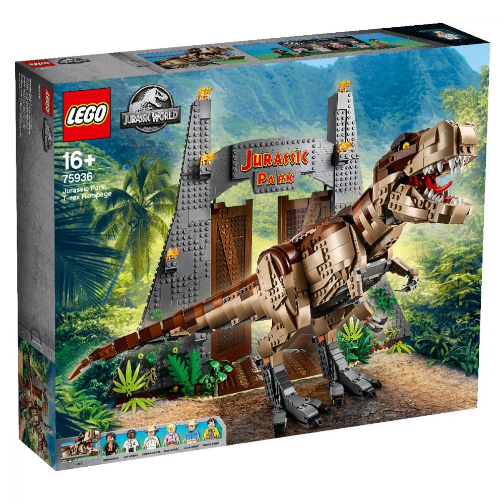 LEGO® Jurassic World - Parcul Jurassic: Furia T. Rex (75936)