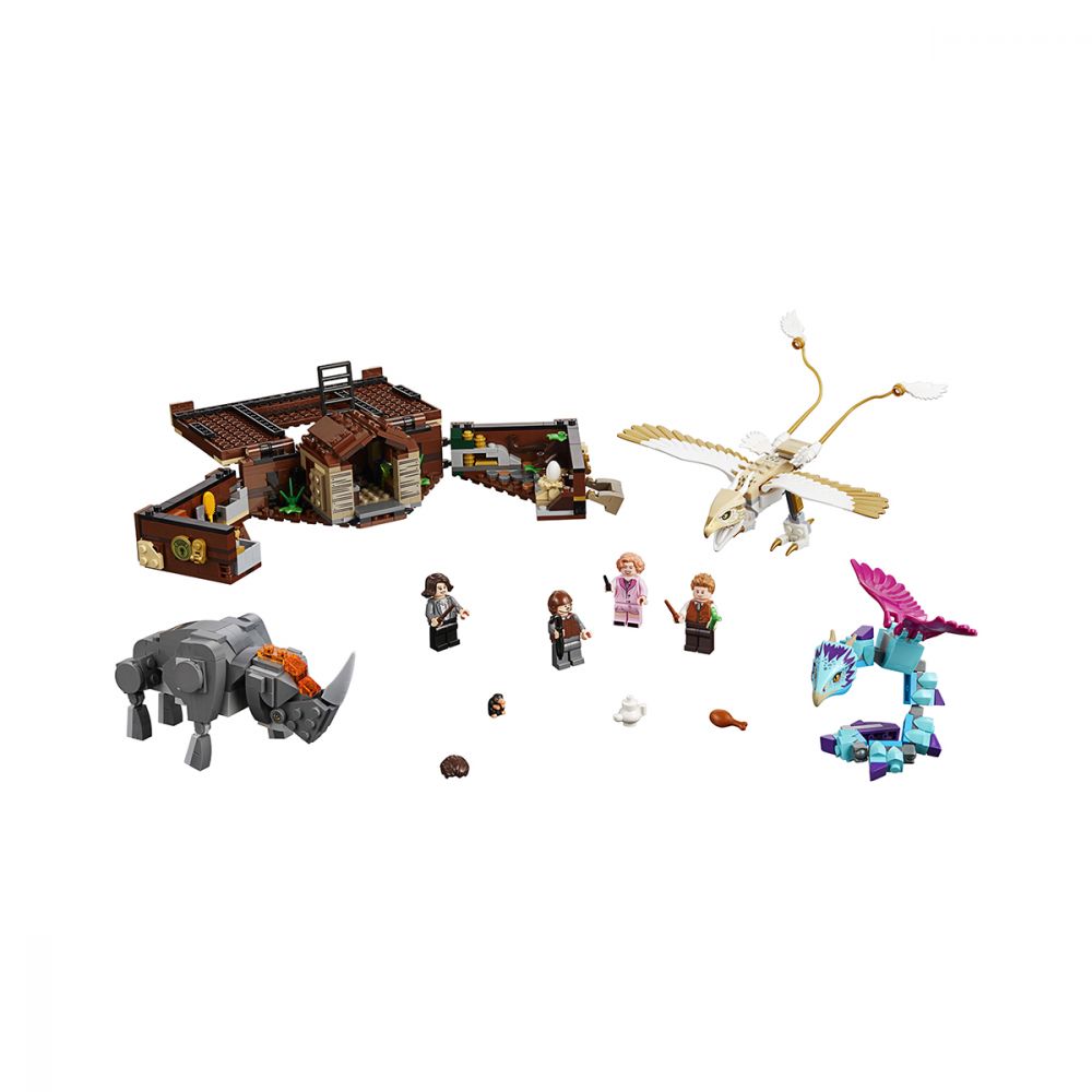 LEGO® Harry Potter™ - Cazul lui Newt cu creaturi magice (75952)