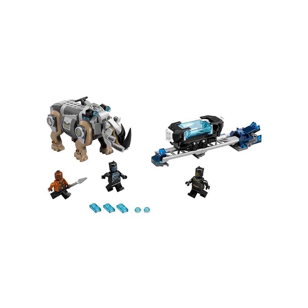 LEGO® Super Heroes - Confruntarea cu rinocerul langa mina (76099)