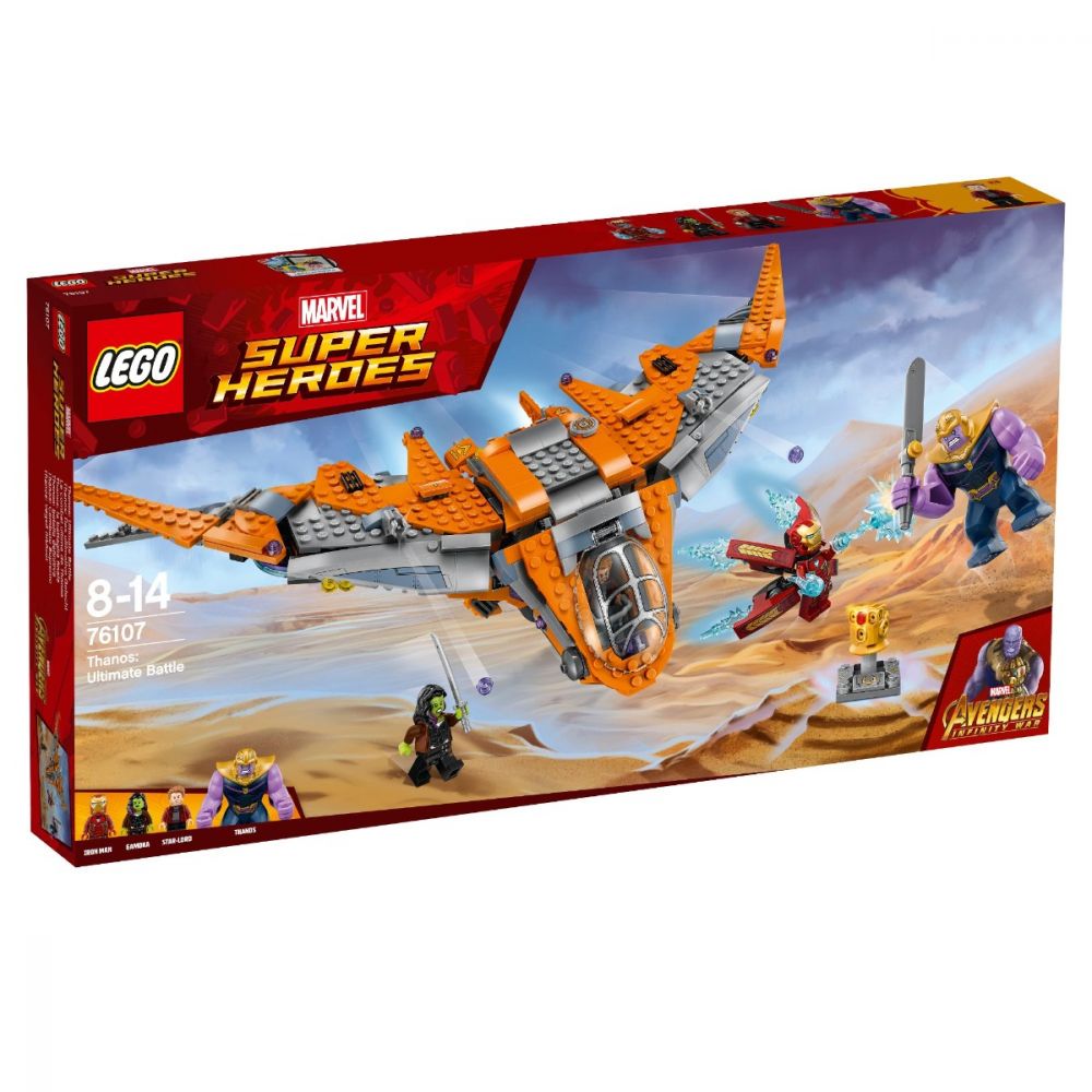 LEGO® Marvel Super Heroes - Thanos: Batalia suprema (76107)