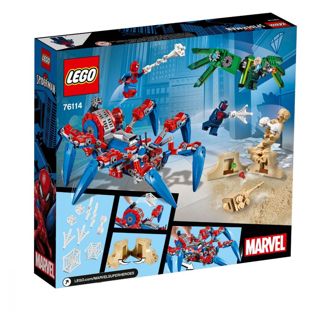 LEGO® Marvel Super Heroes - Vehiculul lui Spider-Man (76114)