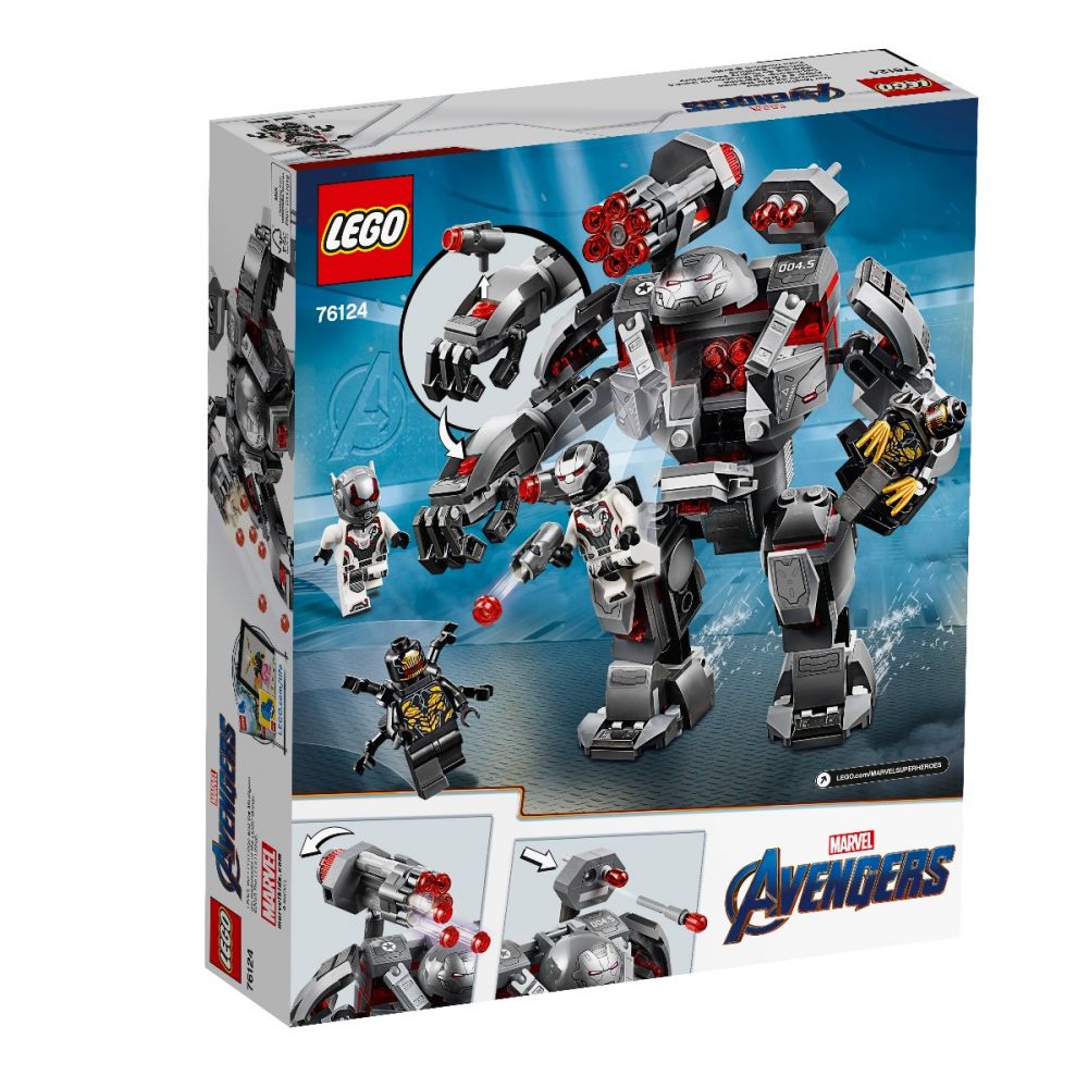 LEGO® Marvel Avengers - Spargator de Masini de razboi (76124)