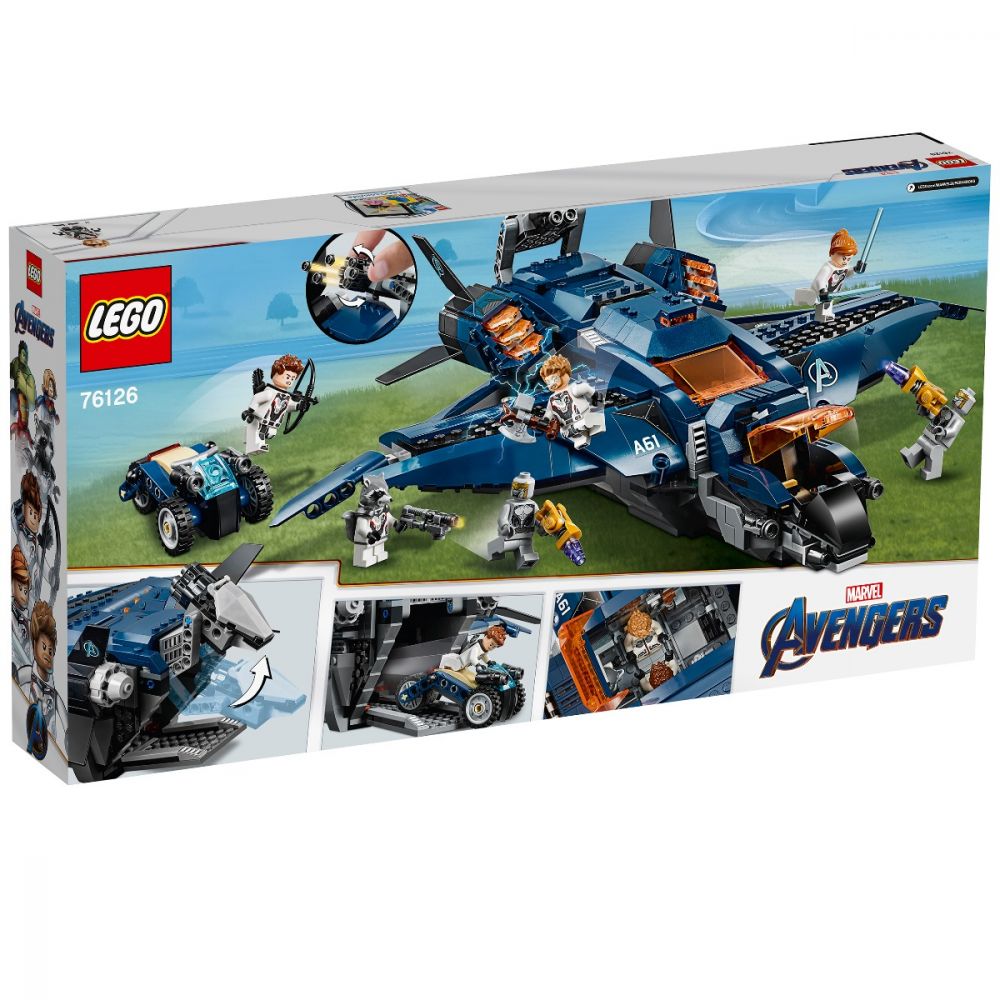 LEGO® Marvel Avengers - Quinjetul suprem al Razbunatorilor (76126)