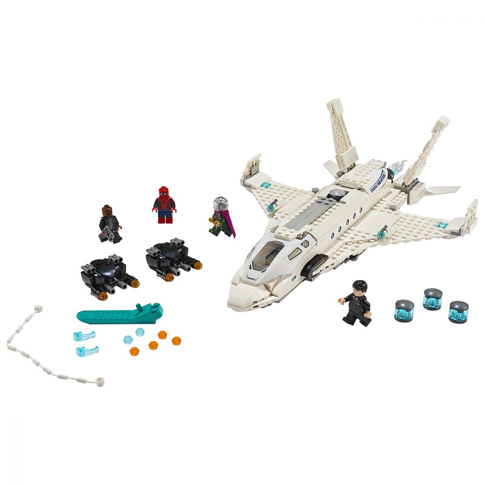 LEGO® Marvel Super Heroes - Avionul Stark si atacul dronei (76130)