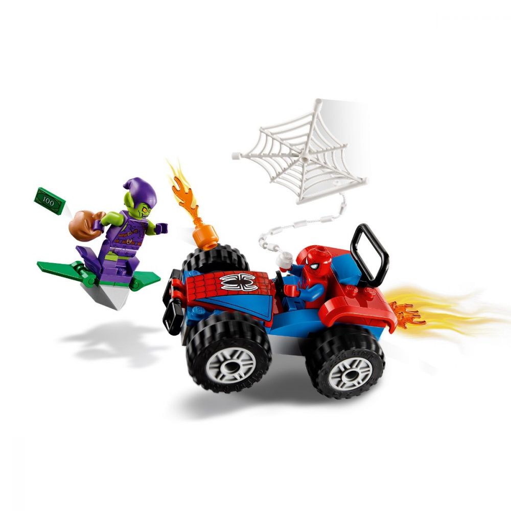 LEGO® Marvel Super Heroes - Urmarirea cu masina a lui Spider-Man (76133)