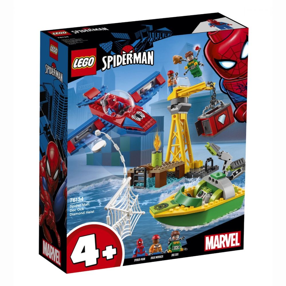 LEGO® Marvel Super Heroes - Spider-Man: Doc Ock si furtul diamantelor (76134)