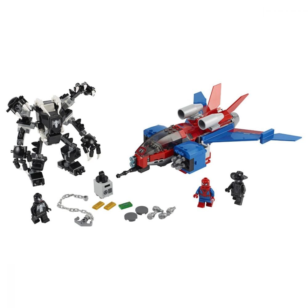 LEGO® Super Heroes - Spiderjet contra Robotul Venom (76150)
