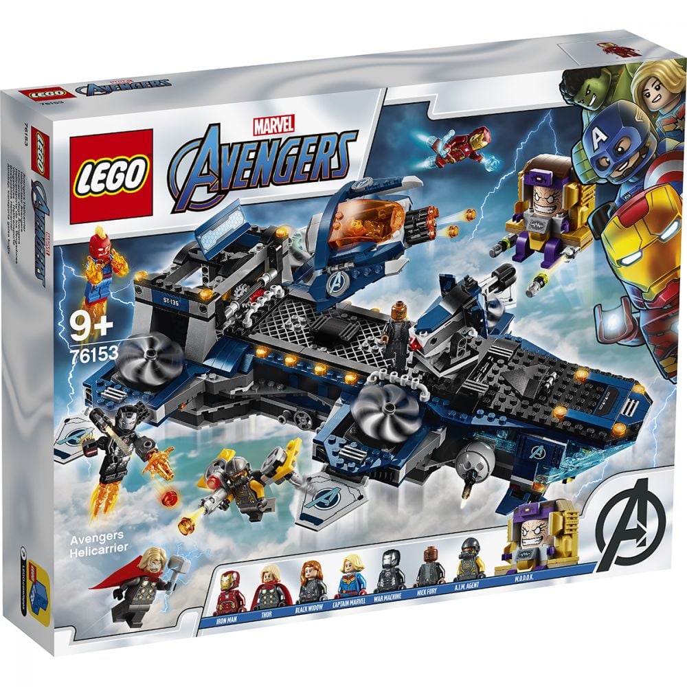 LEGO® Marvel Avengers - Elicopter de transport al Razbunatorilor (76153)