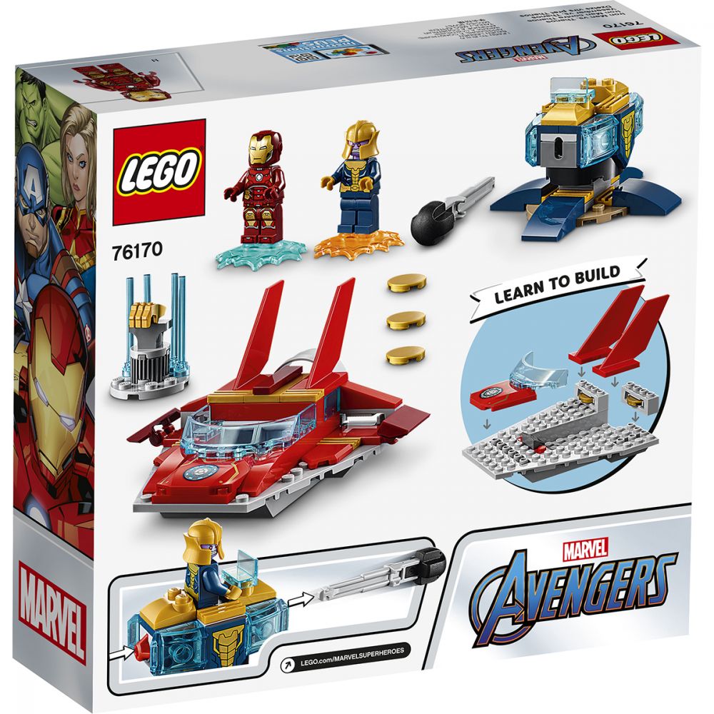 LEGO® Marvel Avengers - Iron Man contra Thanos (76170)