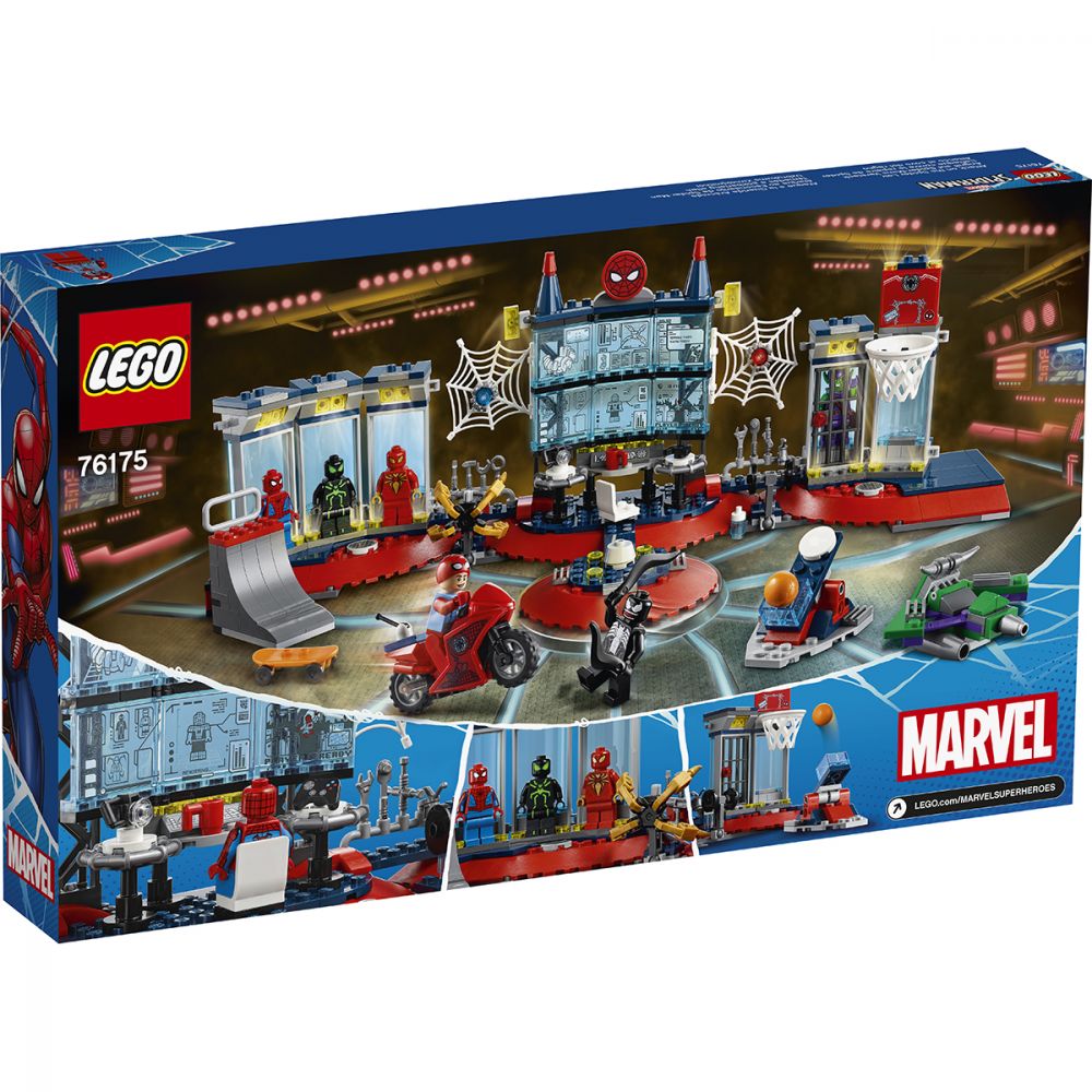LEGO® Marvel Super Heroes - Atac la adapostul paianjenului (76175)