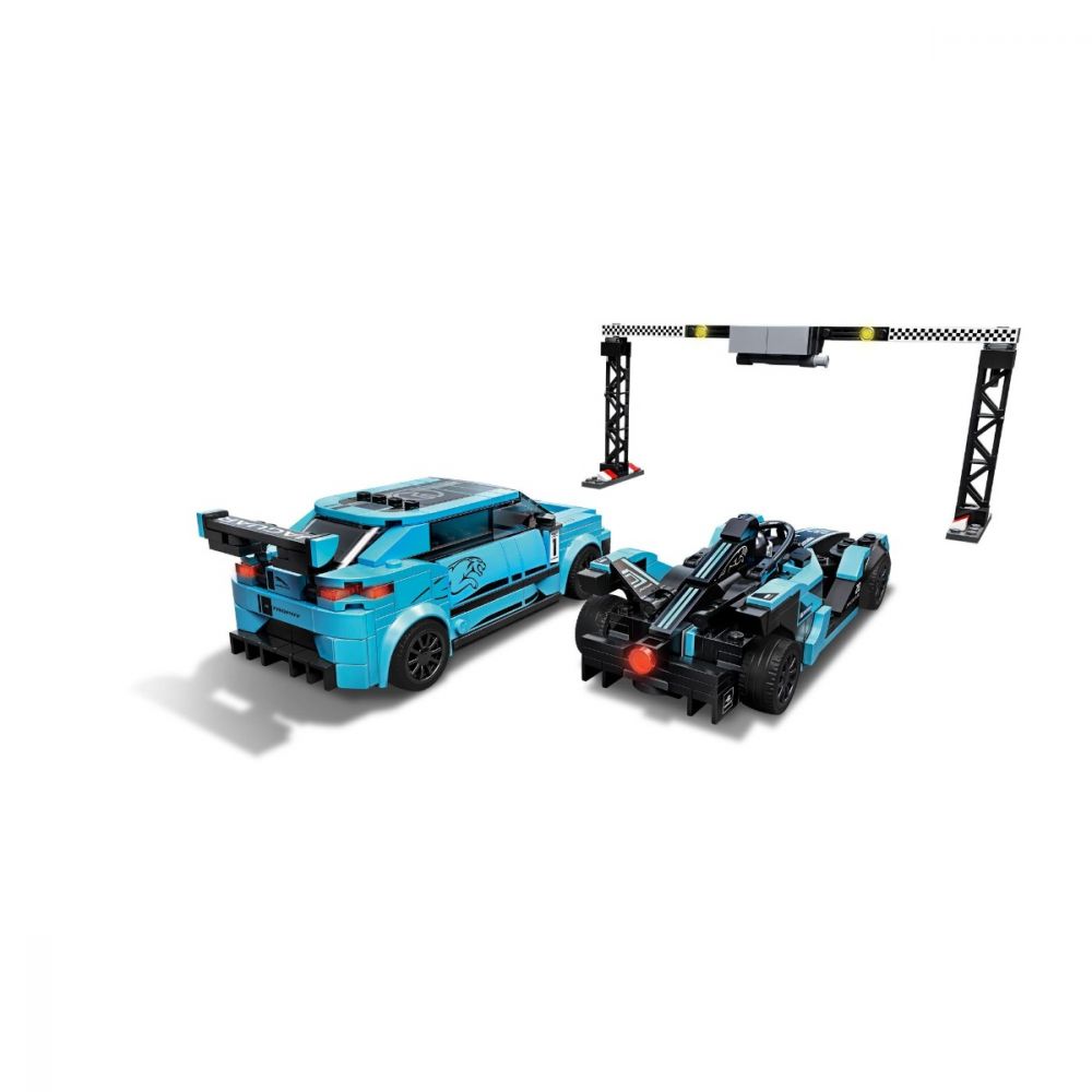LEGO® Speed Champions - Formula E Panasonic Jaguar Racing GEN2 car & Jaguar I-PACE eTROPHY (76898)