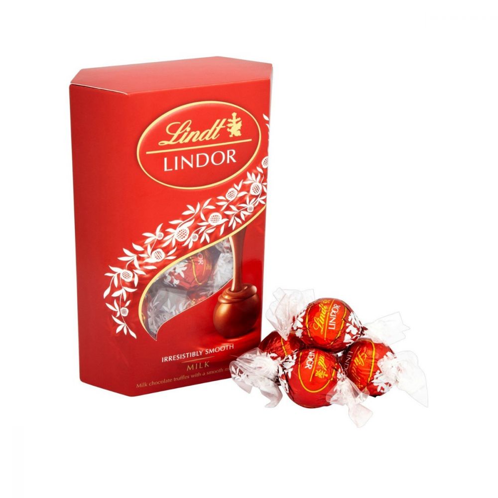 Praline de ciocolata cu lapte Lindt Lindor, 200 g