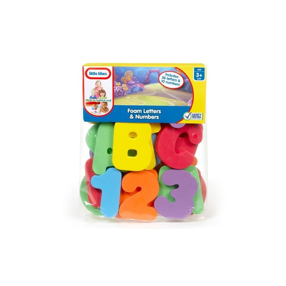 Litere si numere pentru baie Little Tikes