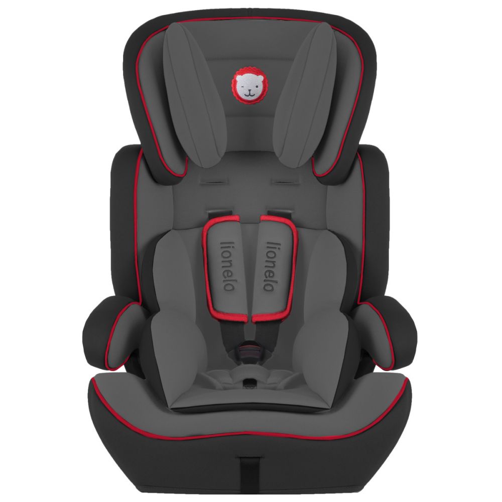 Scaun auto Lionelo Levi Plus, 9-36 Kg, Black/Red