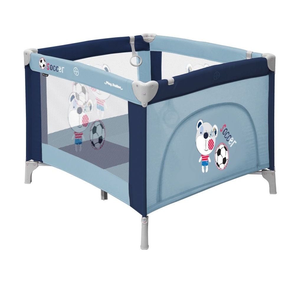 Tarc de joaca LORELLI Play Station - Blue Soccer