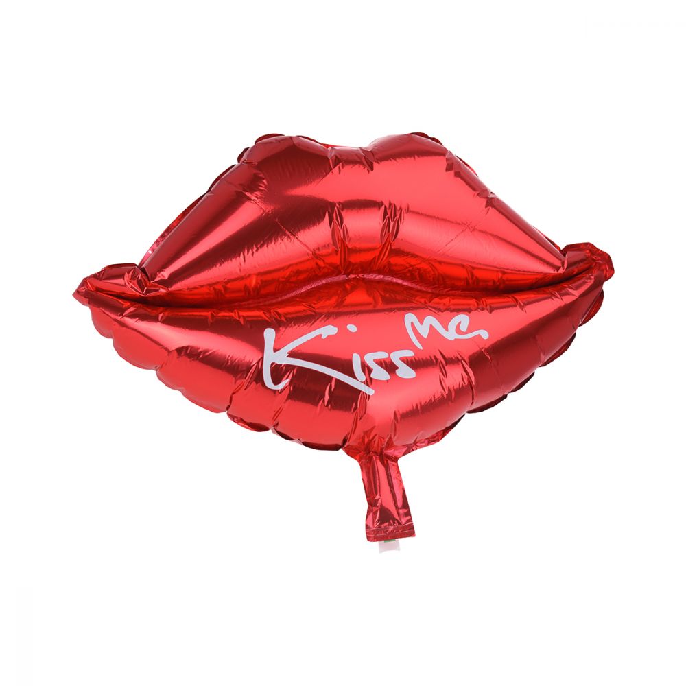 Balon in forma de buze Koopman, 45 x 45 cm