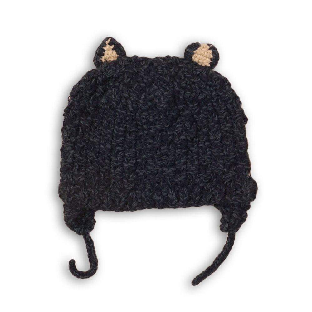 Caciula tricotata Minoti Hat, Bleumarin-Bej