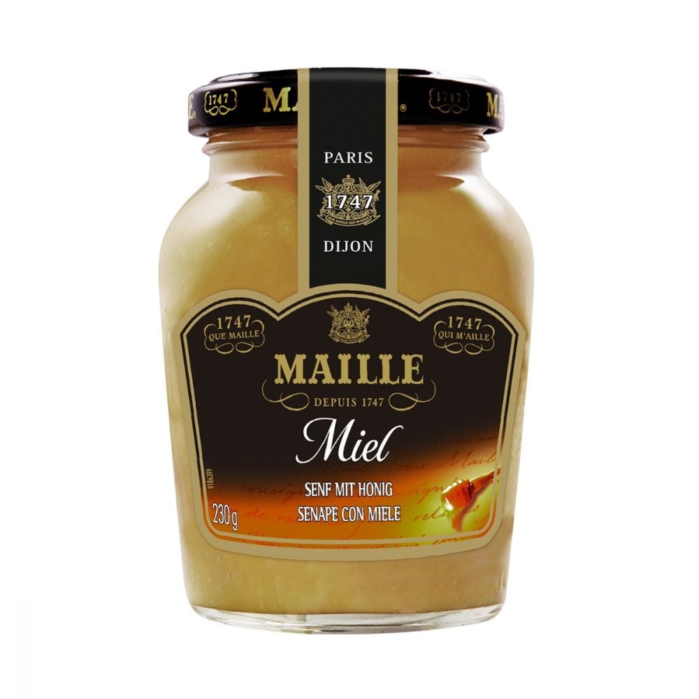 Mustar cu miere Dijon Maille, 230 g