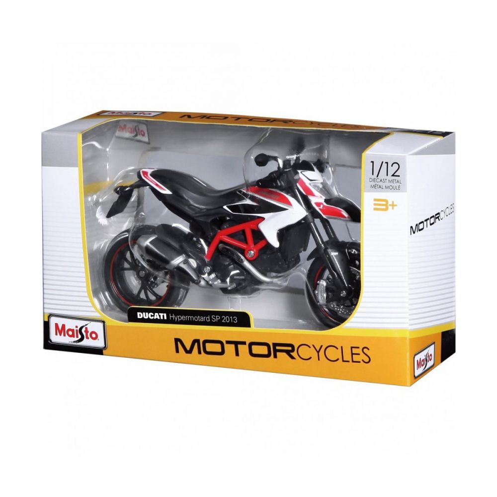 Motocicleta Maisto Ducati Hypermotard, 1:12
