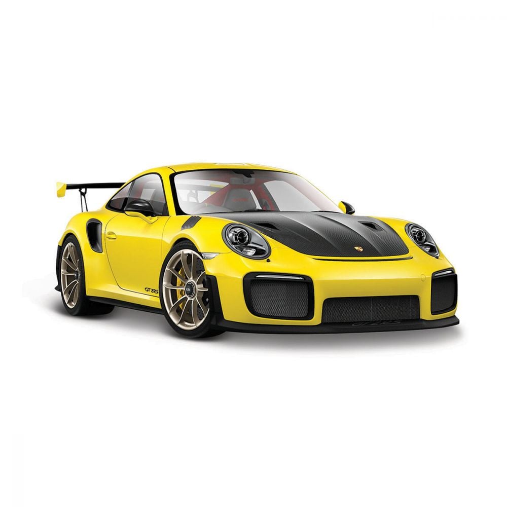 Masinuta Maisto Porsche 911 GT2 RS, 1:24, Galben