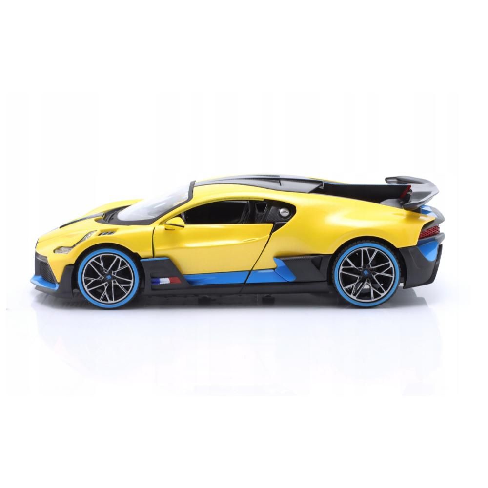 Masinuta din metal Maisto Bugatti Divo, 1:24, Galben