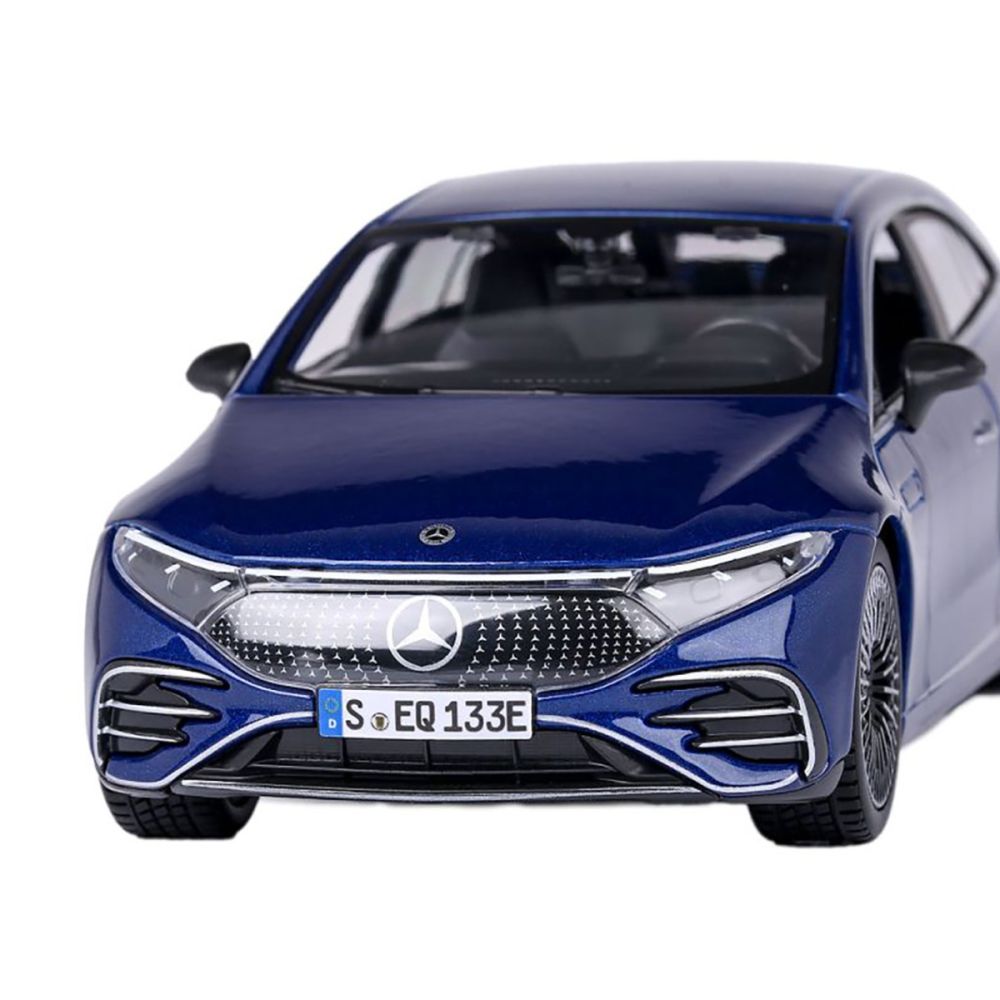 Masinuta Mercedes Benz EQS, Maisto, 1:27, Albastru