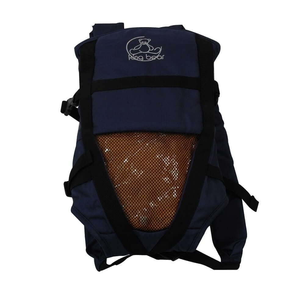 Marsupiu bebe King Bear, bleumarin