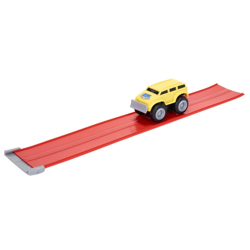 Masinuta transportoare Max Tow Truck Mini Haulers Push Body Style Yellow