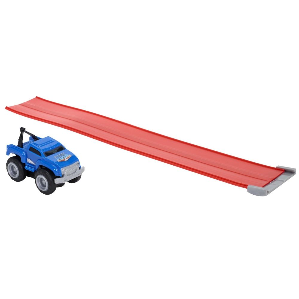 Masinuta transportoare Max Tow Truck Mini Haulers Tow Body Style Blue