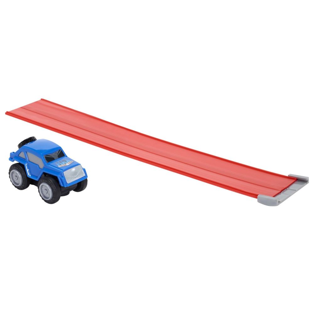 Masinuta transportoare Max Tow Truck Mini Haulers Crawler Body Style Blue