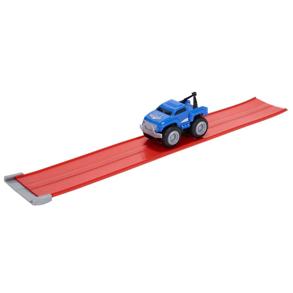 Masinuta transportoare Max Tow Truck Mini Haulers Tow Body Style Blue