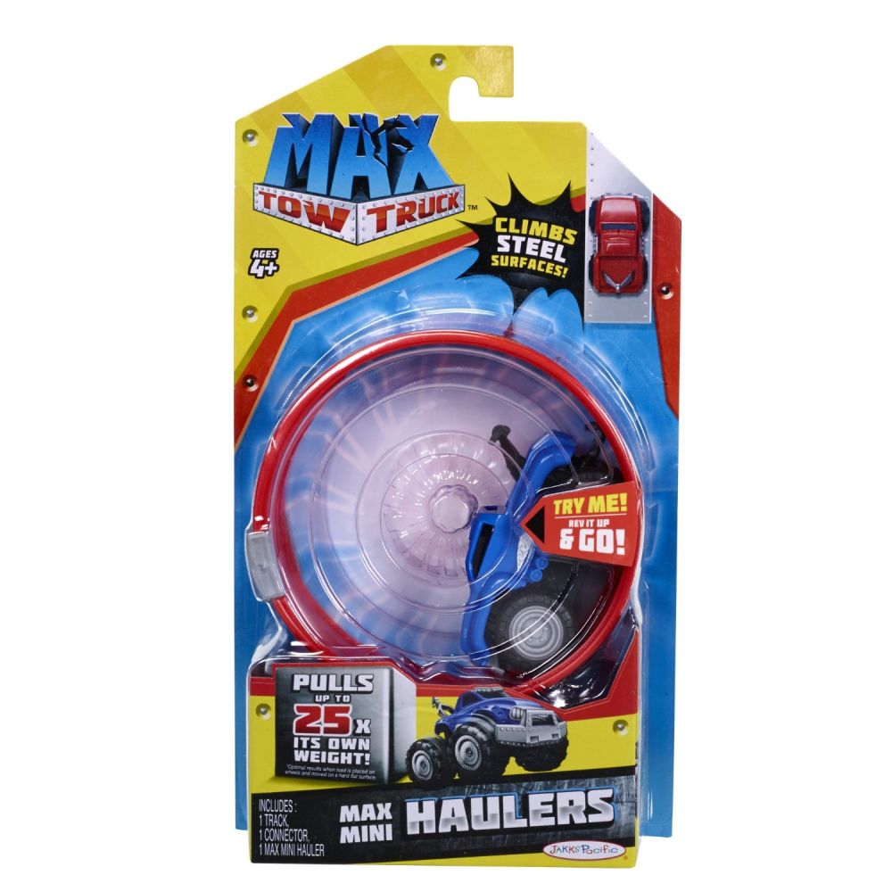 Masinuta transportoare Max Tow Truck Mini Haulers Tow Body Style Blue
