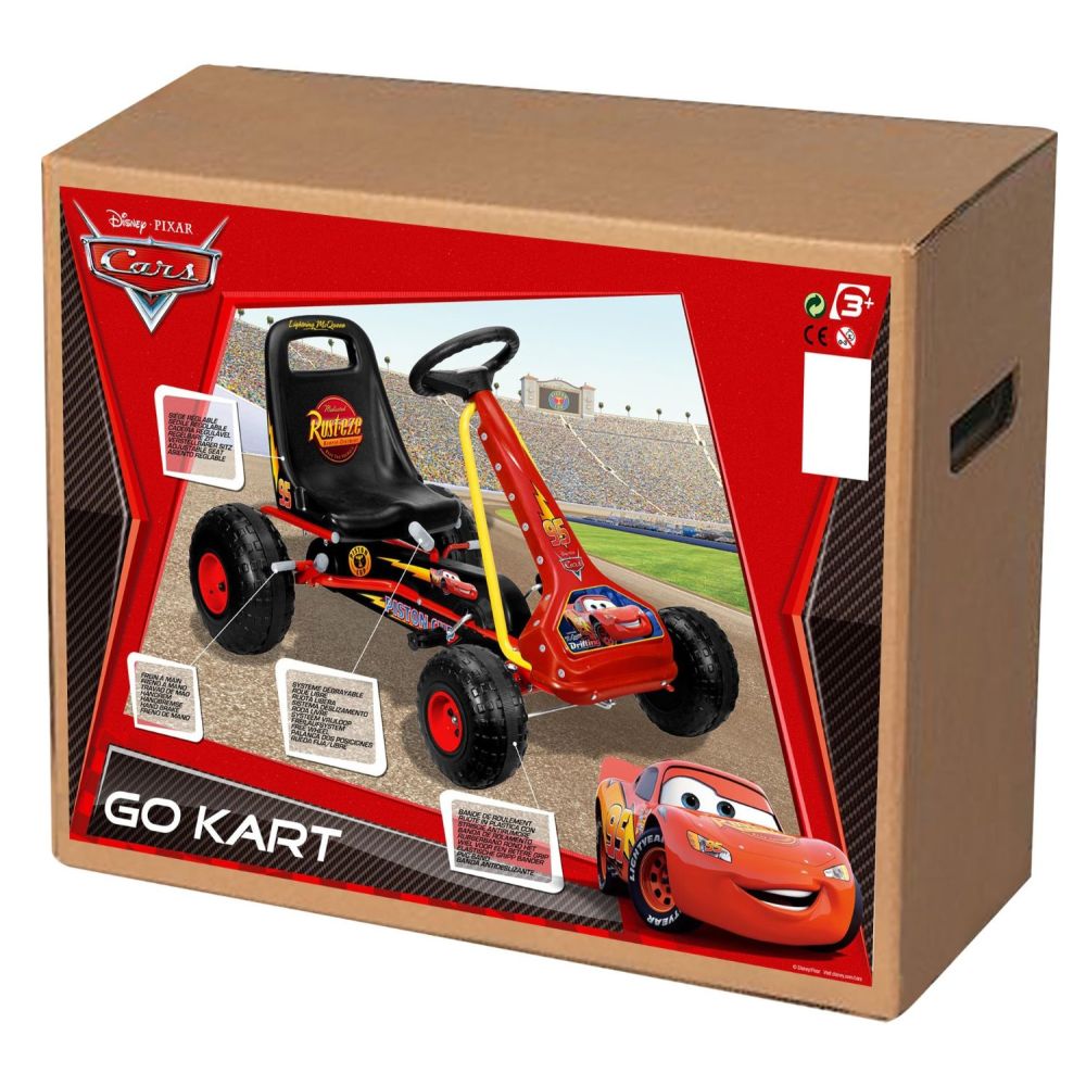 Masinuta cu pedale Go Kart STAMP Cars