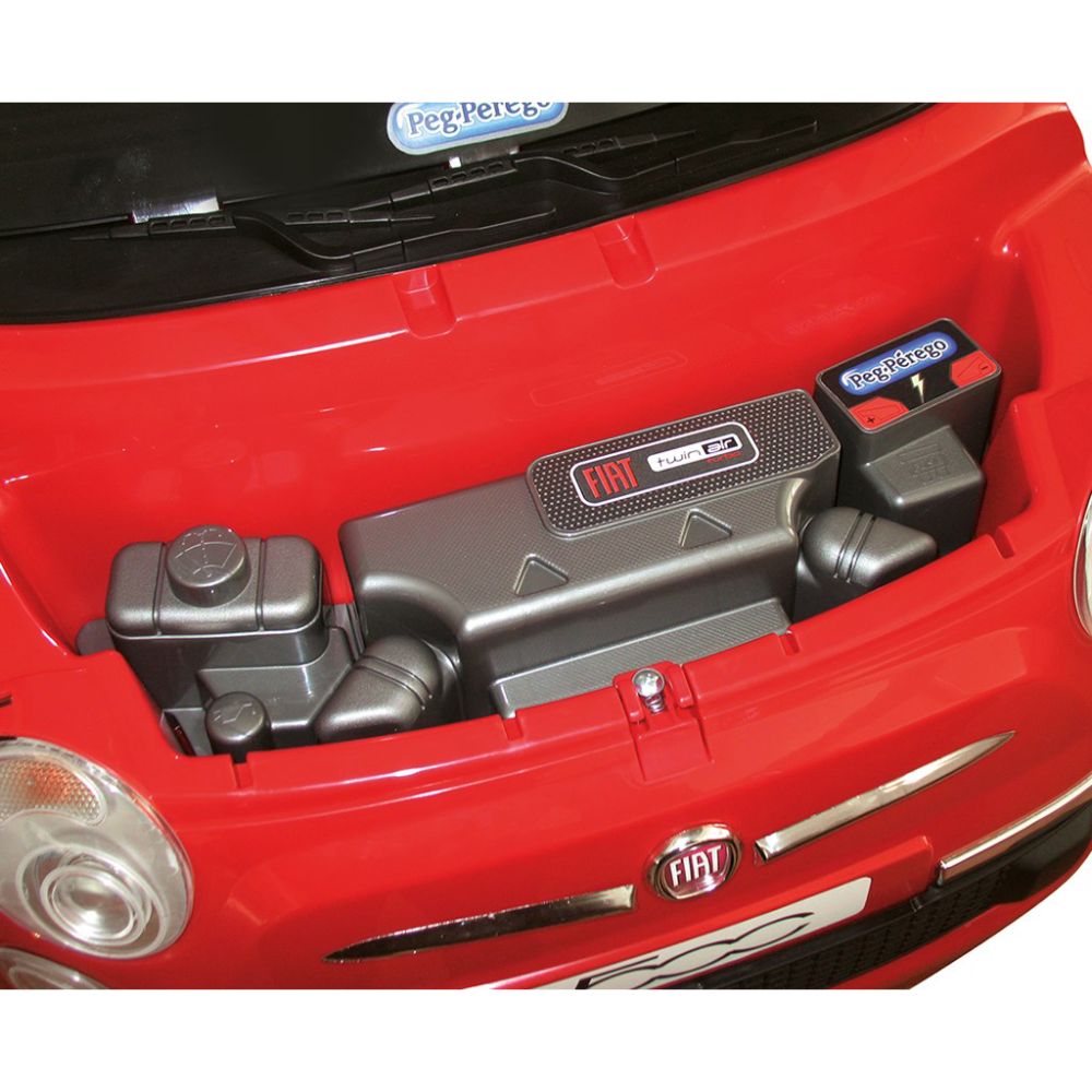 Masinuta cu telecomanda Fiat 500 Peg Perego, rosu