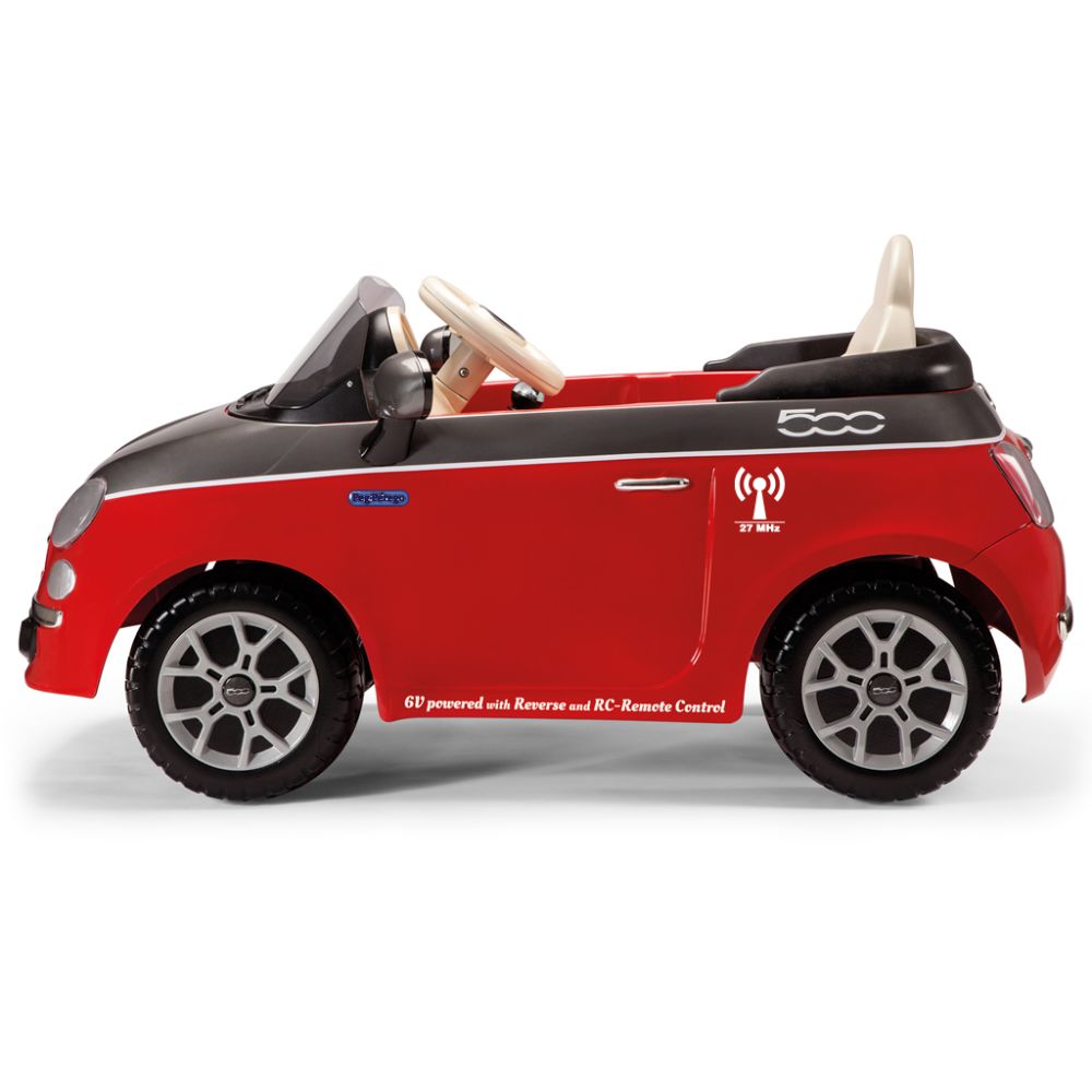 Masinuta cu telecomanda Fiat 500 Peg Perego, rosu