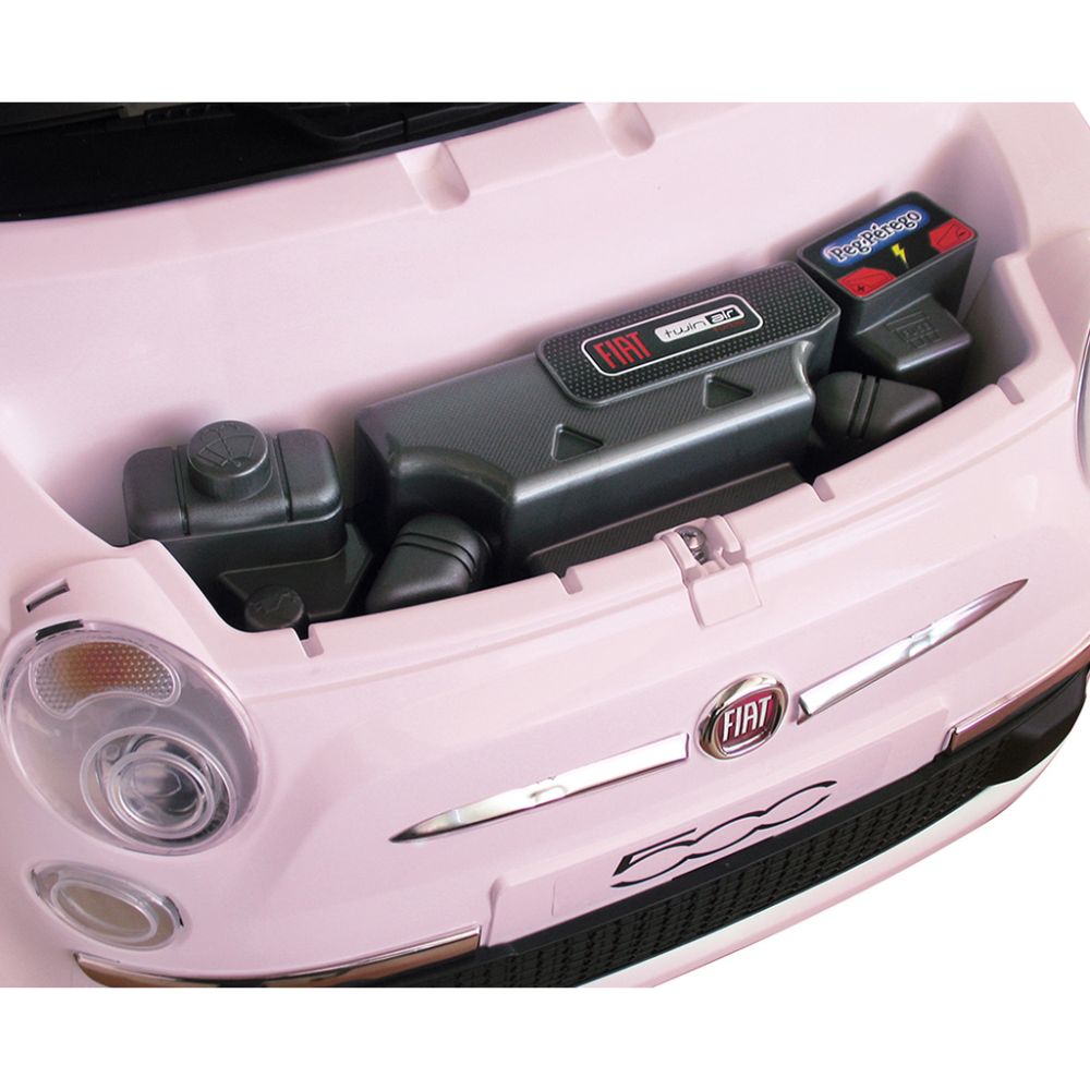 Masinuta cu telecomanda Peg Perego Fiat 500, IGED1164, Roz