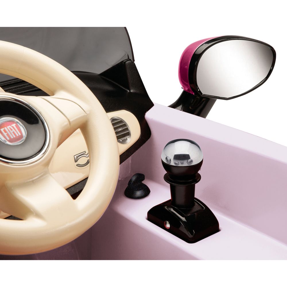 Masinuta cu telecomanda Peg Perego Fiat 500, IGED1164, Roz