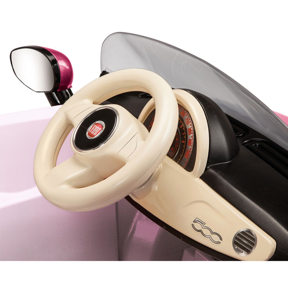 Masinuta cu telecomanda Peg Perego Fiat 500, IGED1164, Roz
